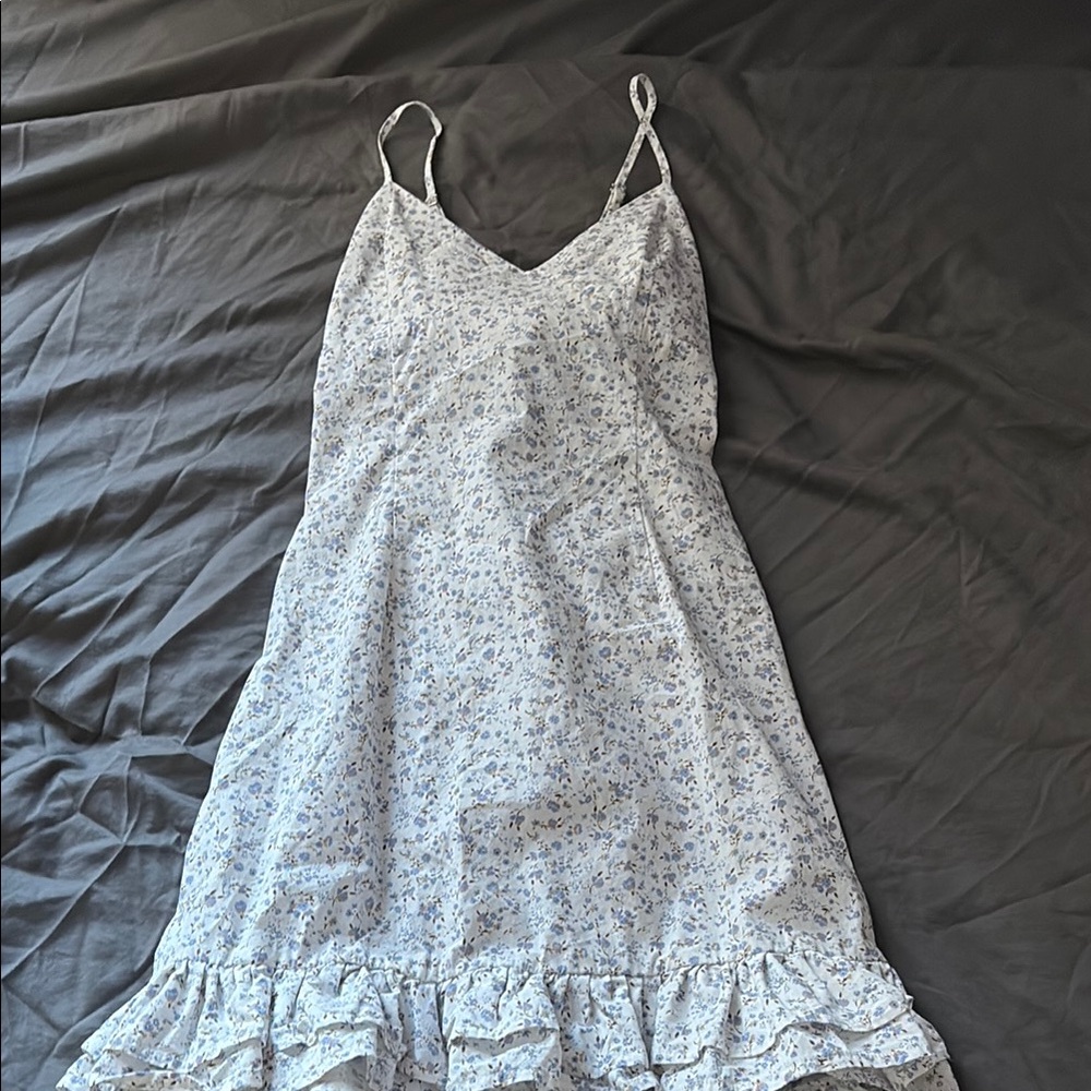 Forever 21 Blue Floral Dress